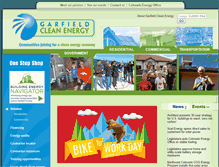 Tablet Screenshot of garfieldcleanenergy.org